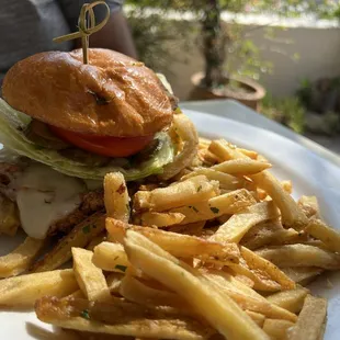 Fried chicken sandwich