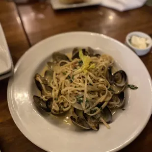 Linguini &amp; Clams yummy