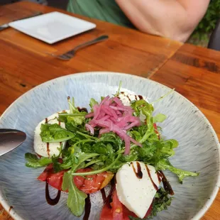 Tomato and burrata salad - tasty