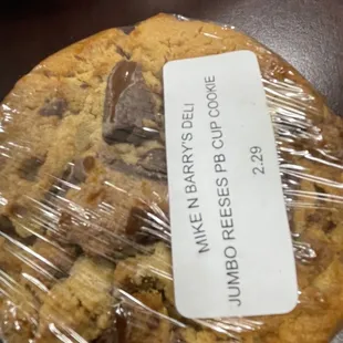 Jumbo Reese's Peanut Butter Cup Cookie