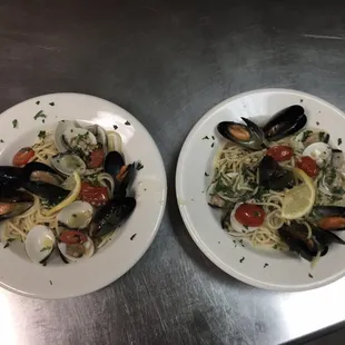 mussels, shellfish, oysters, oysters and mussels, food