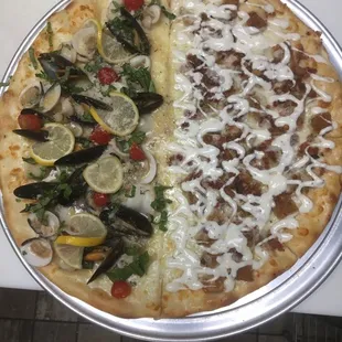 pizza, food