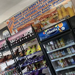 Mike and Ken's Deli Sign