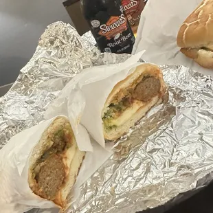 Ultimate Meatball Sandwich