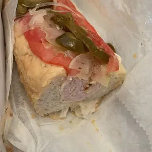 a sub sandwich