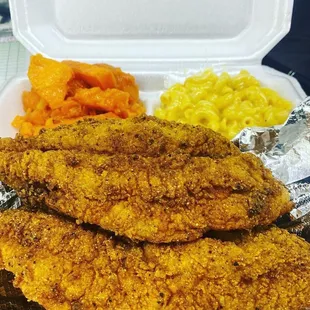 Fried catfish