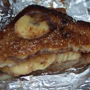 Grilled Banana Sandwich