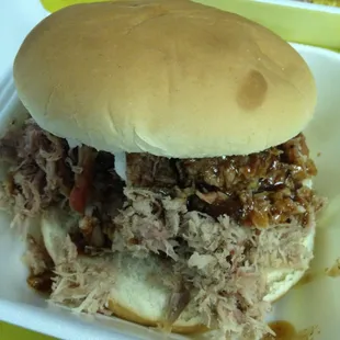Bbq sandwich