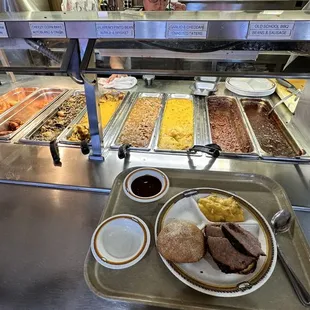 cafeteria style tray
