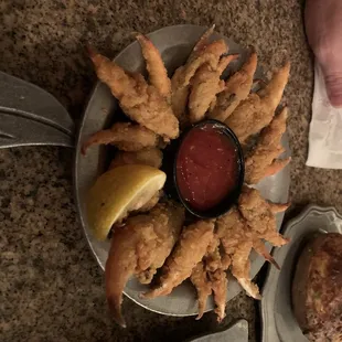 Fried claws, I ordered Chargrilled... They were ok...