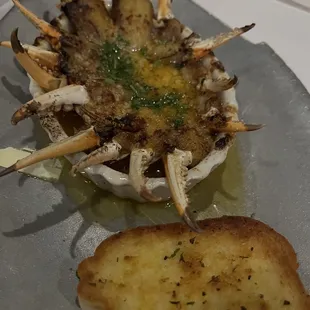 Chargrilled crab claws