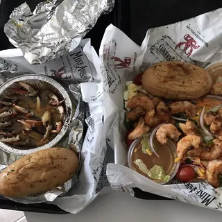 Fried or Chargrilled Crab Claws