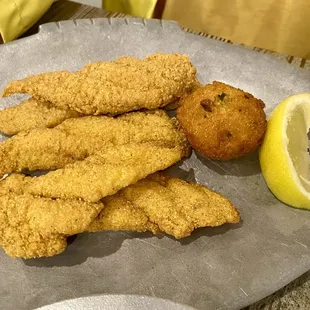 Fried catfish (lunch)
