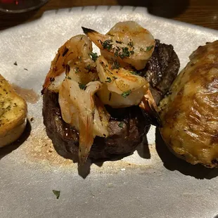 Surf and turf plate