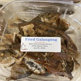 Dried Fried Fish 11AM 7/4