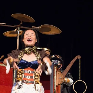 Beautiful assistant Kelly (Steampunk act, special)
