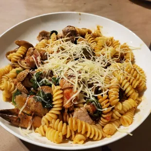 Seafood pasta
