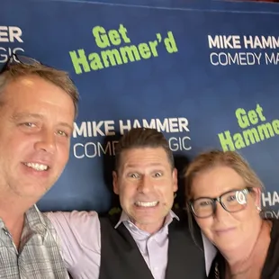 Mile Hammer greeting after the show.