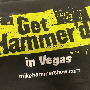 Merch (Mike Hammer tshirt)