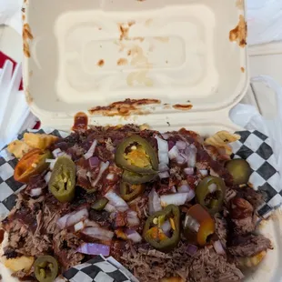 Bomb Brisket Fries