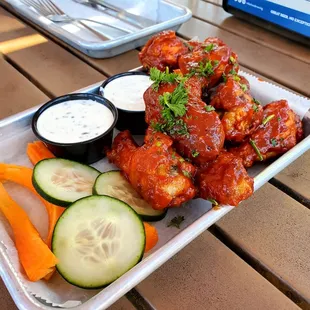 Guajillo Honey Chicken Wings