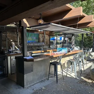 Nice outside bar