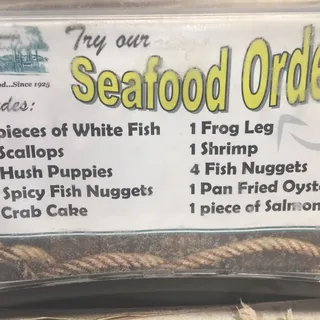 Seafood Order