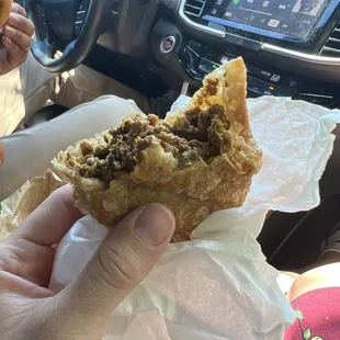 Beef empanada