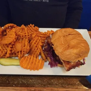 Pork Schnitzel Sandwich