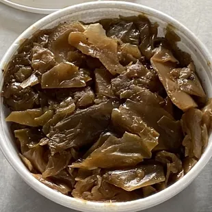Smoked cabbage. Yummmy