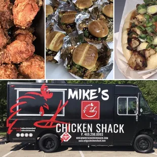 Food truck and entrees