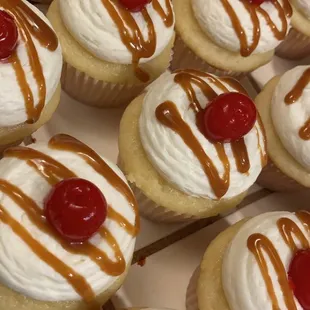 Turn That Frown Upside Down Cupcakes