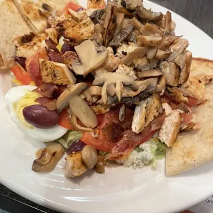 Delicious! Grilled chicken cob salad