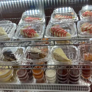 Desserts and dipping sauces