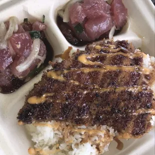 Ahi katsu combo