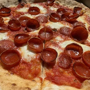 Pepperoni pizza
