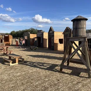 Play town (old west) and playground