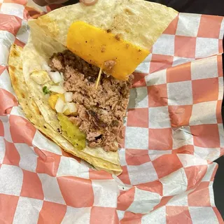 Cheeseburger Quesadilla