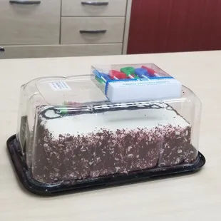 My birthday cake from Mike Shaw Toyota