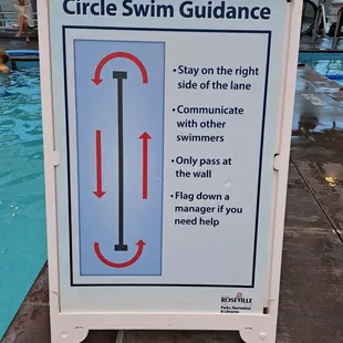 Circle Swim Guidance