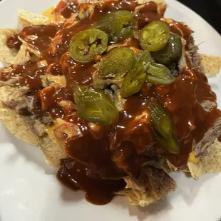 Bbq nachos