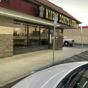 the outside of the store