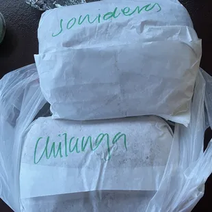 burritos and wraps