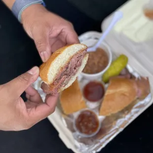 The best tri-tip sandwich ever!