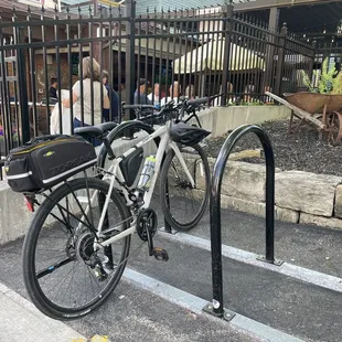 Bikes are always welcome here