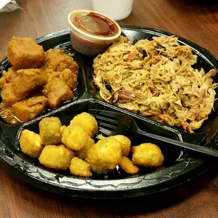 Mike's Pulled Pork BBQ, Yams, Okra - Tupelo, MS