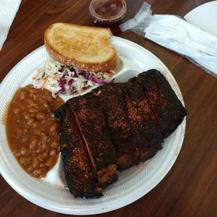 bbq ribs, food, ribs