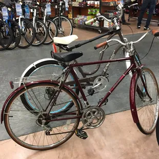 My bikes have been aired and checked