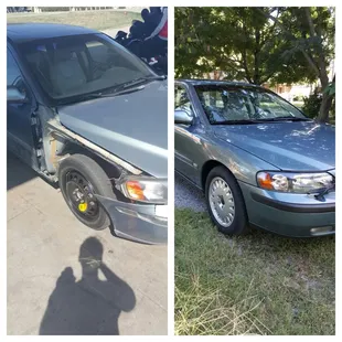 Before and after. Incredible