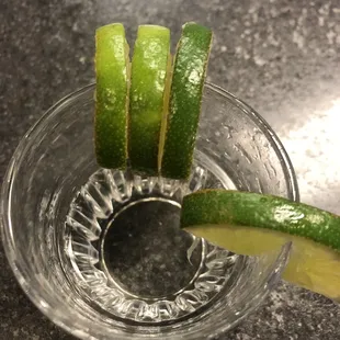 Patron with extra limes for love